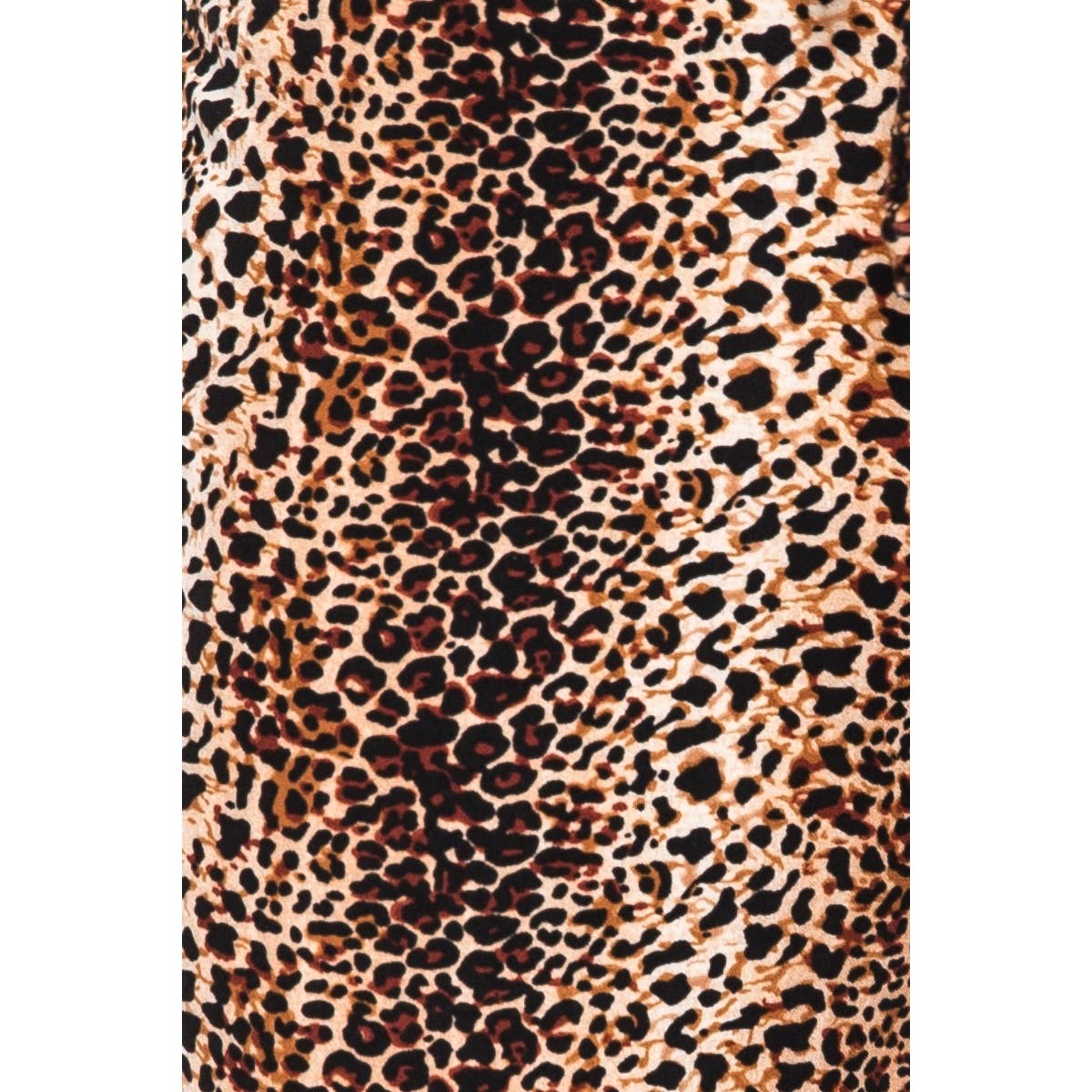 Buttery Soft Print Lounge Pants with Drawstring: Animal Print