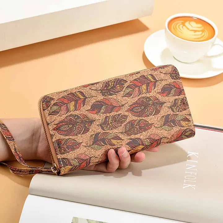 Pu Soft Wood Grain Wallet 4 Colors