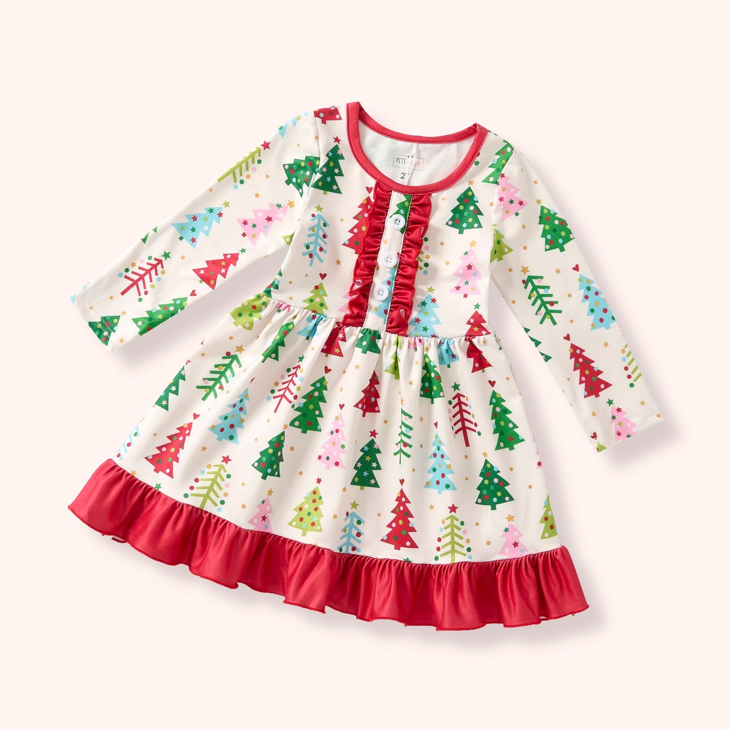 Christmas Tree Splendor Dress 2T