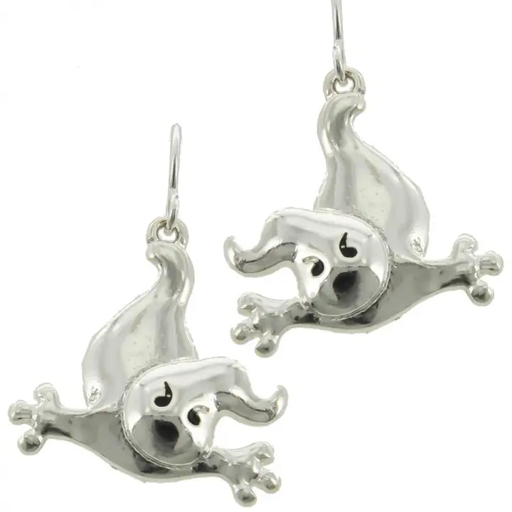 Halloween Ghost Metal Dangle Earrings