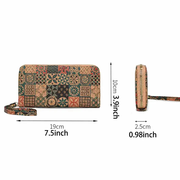Pu Soft Wood Grain Wallet 4 Colors