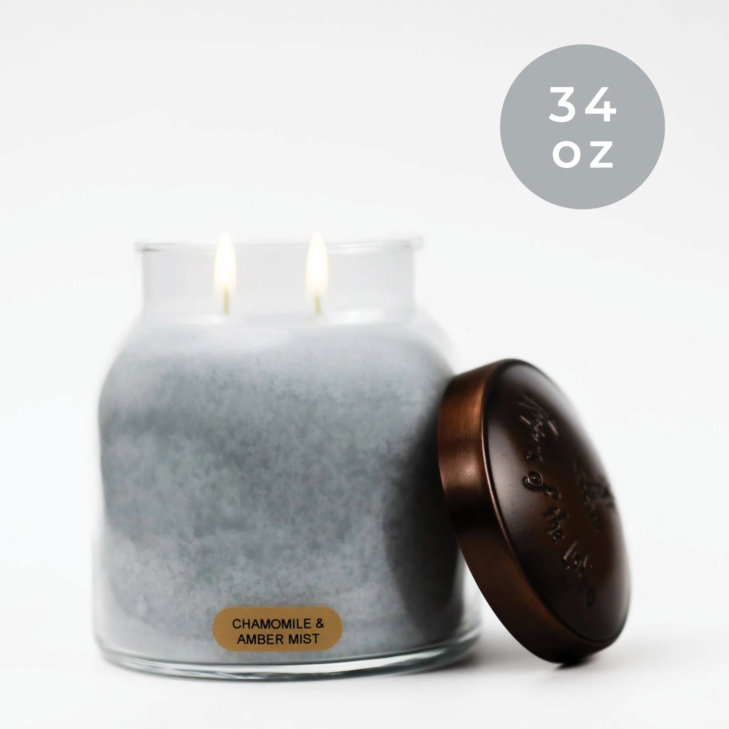 Chamomile & Amber Mist - 34 oz Papa Candle