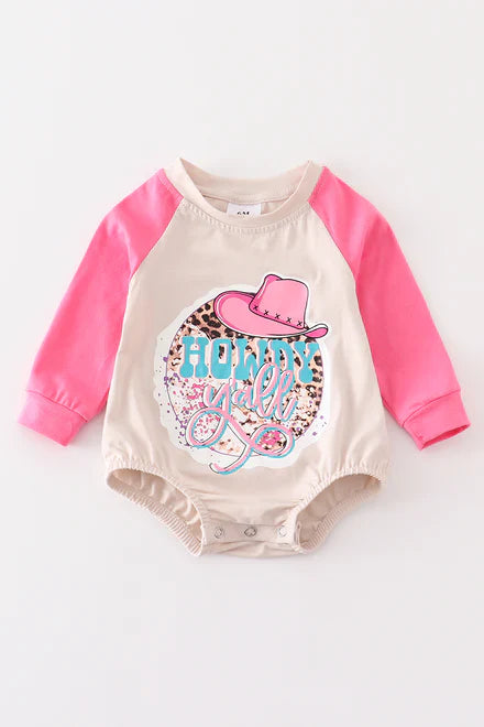 Howdy Ya'll Romper Size 12 mos