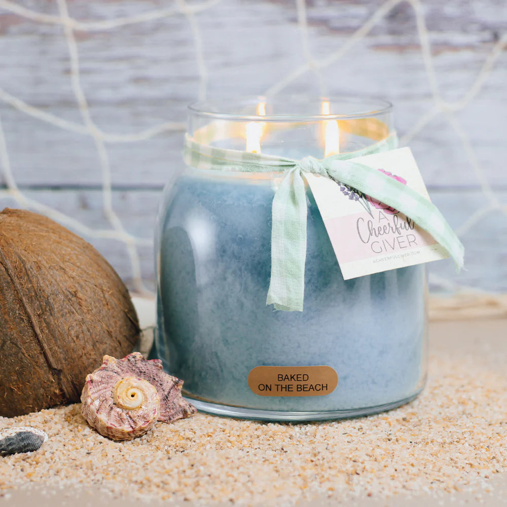 Baked on the Beach - 34 oz Papa Candle