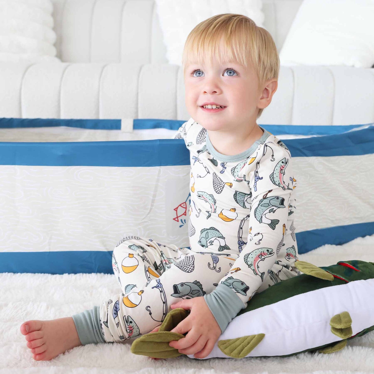 "Catch of the Day" Bamboo 2-Piece Pajama Set, photo 11 of 11