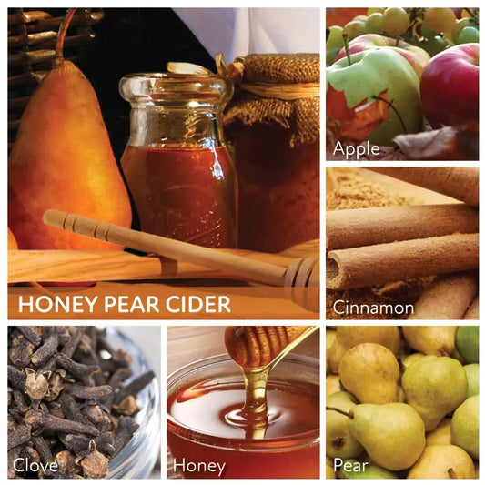 Honey Pear Cider 34 oz jar candle by A Cheerful Giver, photo 2 of 2