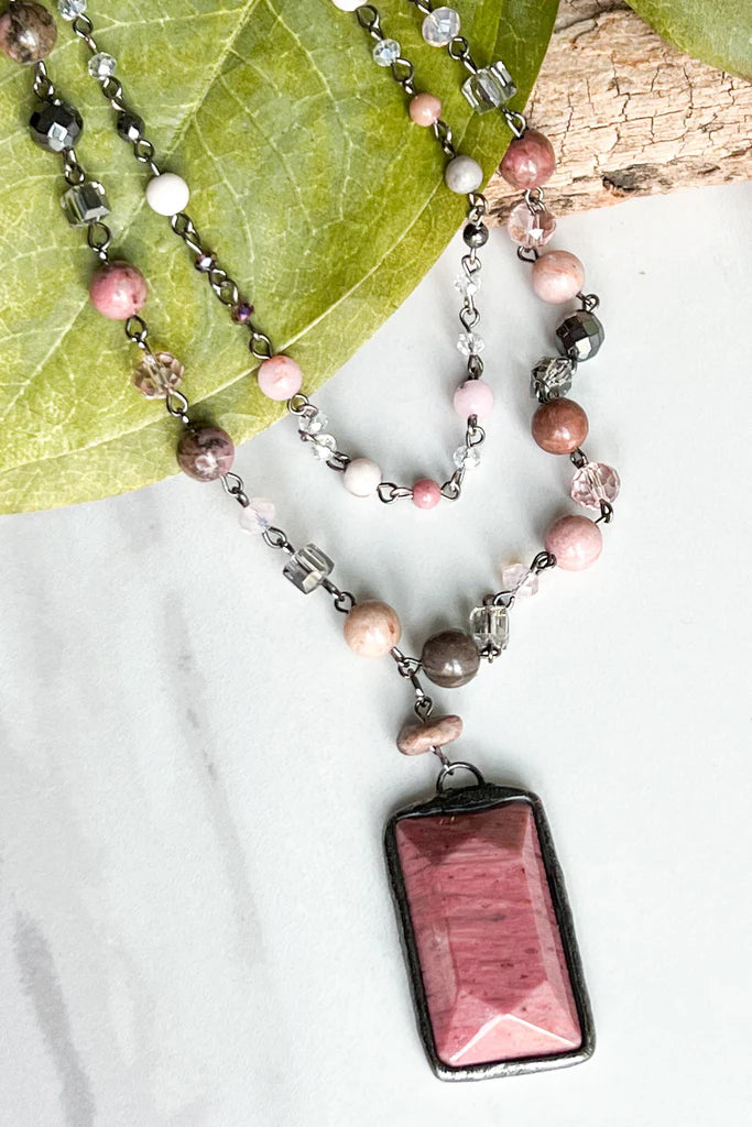 Lexi Necklace Mauve