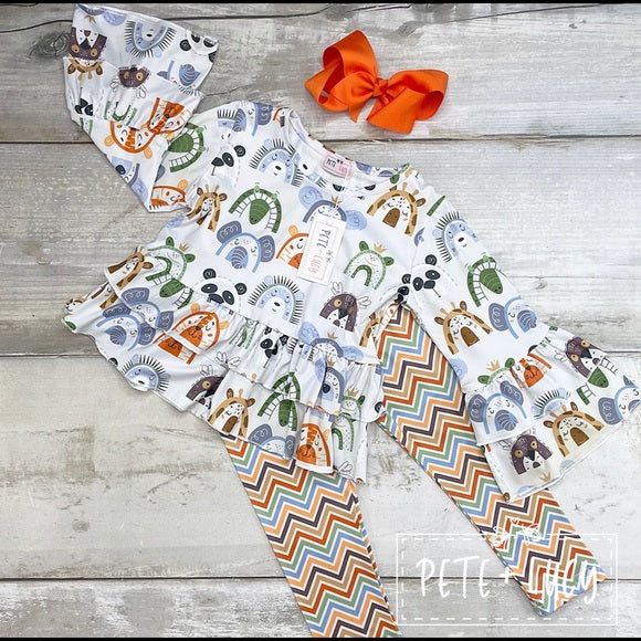 Happy Zoo 2 Piece Set Size 5