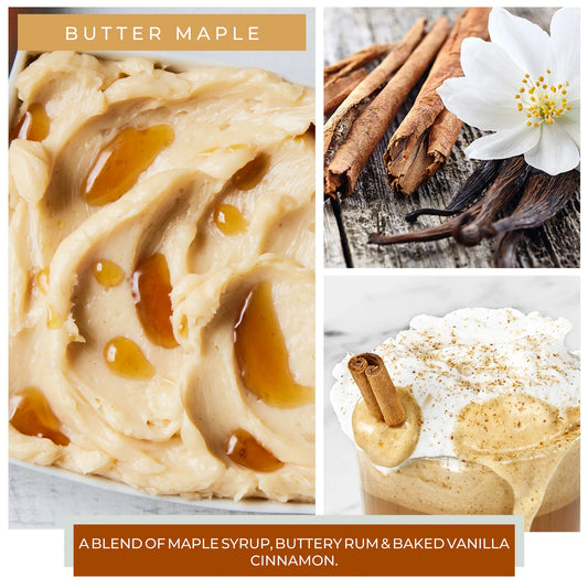 Butter Maple 34 oz Jar Candle - A Cheerful Giver, photo 2 of 2