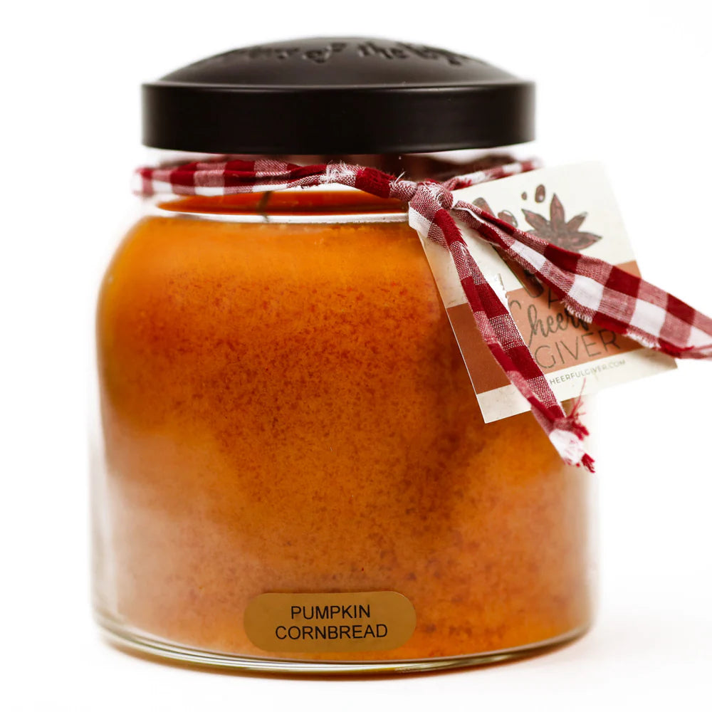 Pumpkin Cornbread - 34 oz Papa Candle