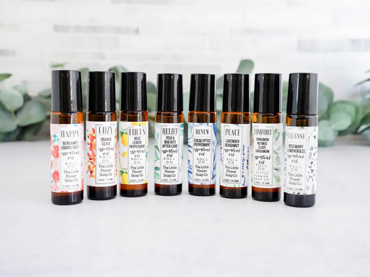 Cleanse rosemary and lemongrass essential oil roll-on, photo 2 of 2