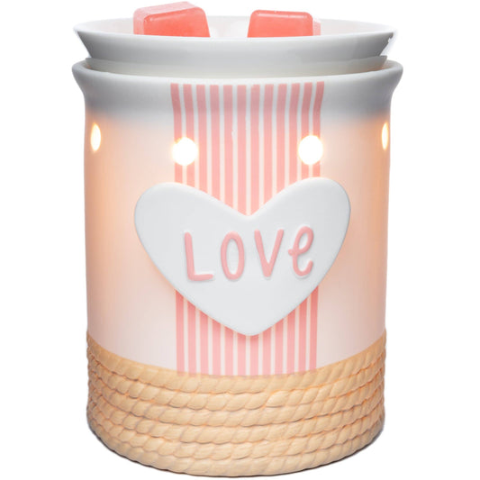 Valentine's Day Love Fragrance & Wax Warmer, ceramic, photo 2 of 5