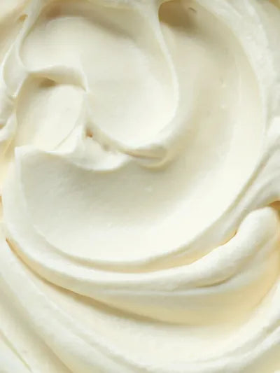 Whipped tallow white in color