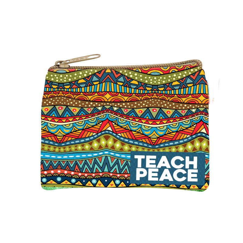 Teach Peace Coin Purse