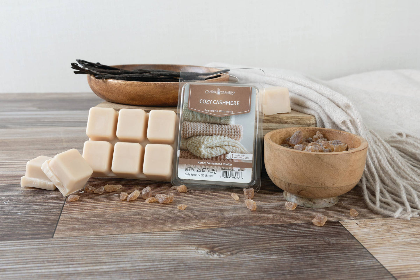 2.5 oz Wax Melt Cozy Cashmere