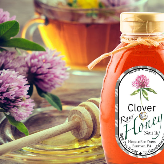 100% Pure Raw Clover Honey - 1 lb, photo 2 of 4