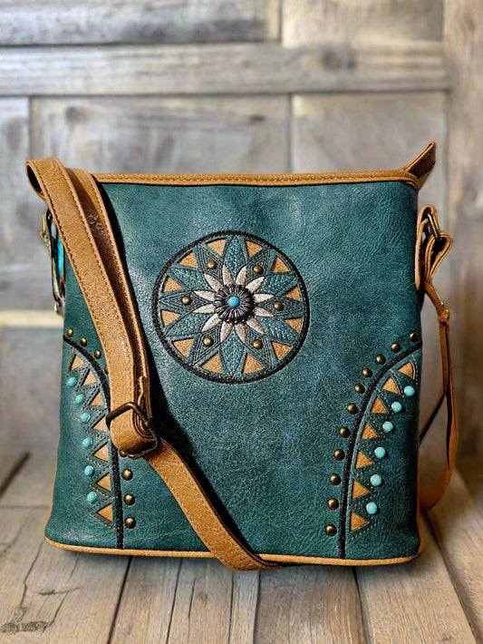 Dexi Embroidered Crossbody