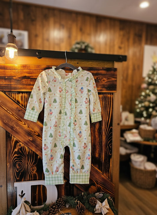 Gnome Romper Size 12 Months