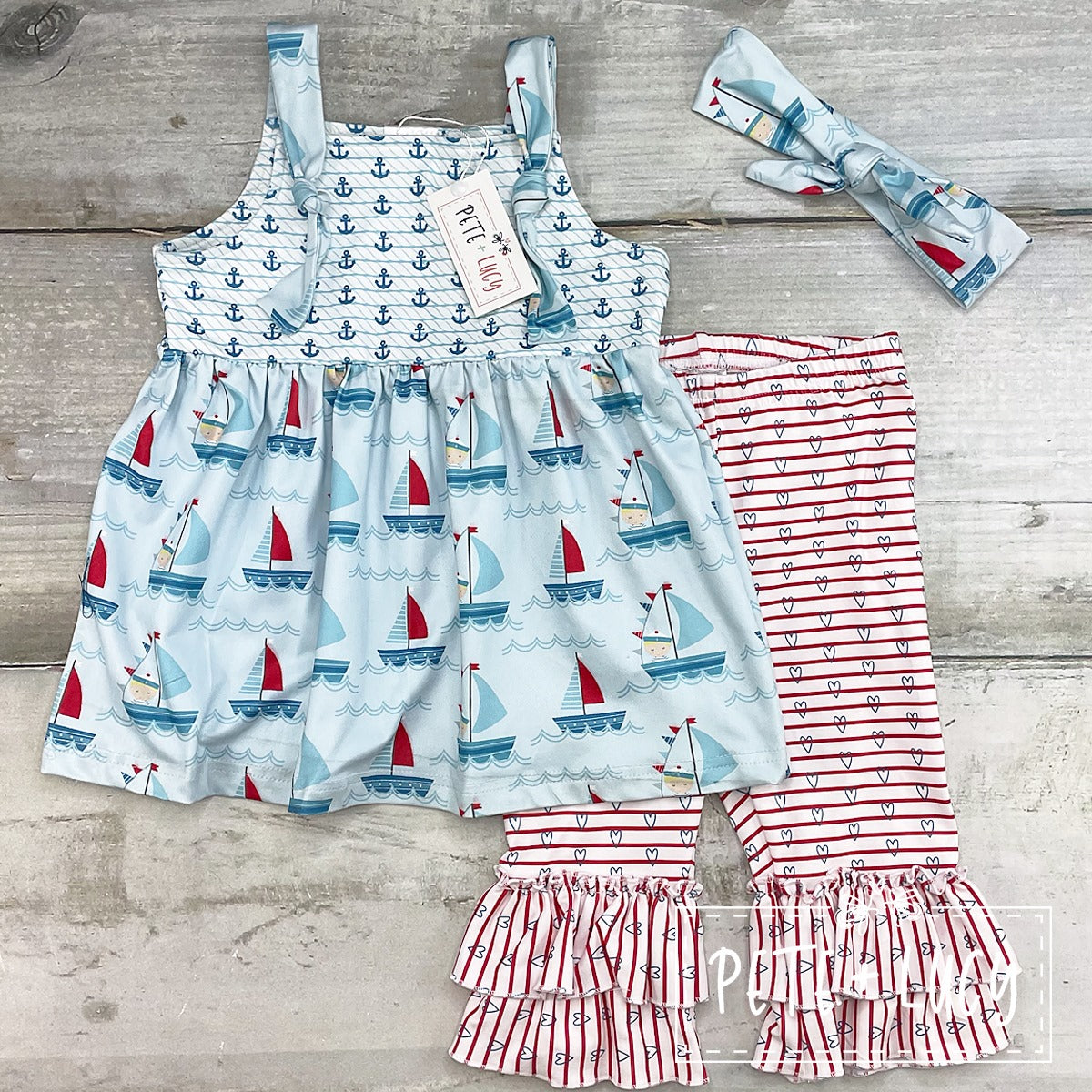 Ahoy Maties 2 Piece Set 3T