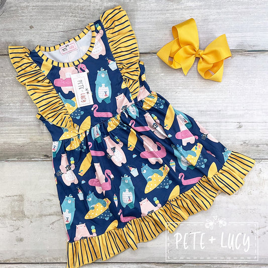 Pool Party Dress 0-6mos