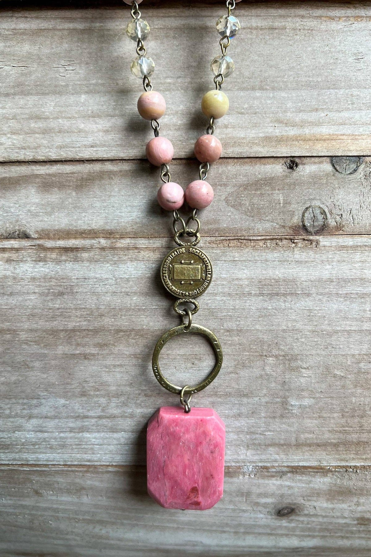 Lyssa Necklace Mauve