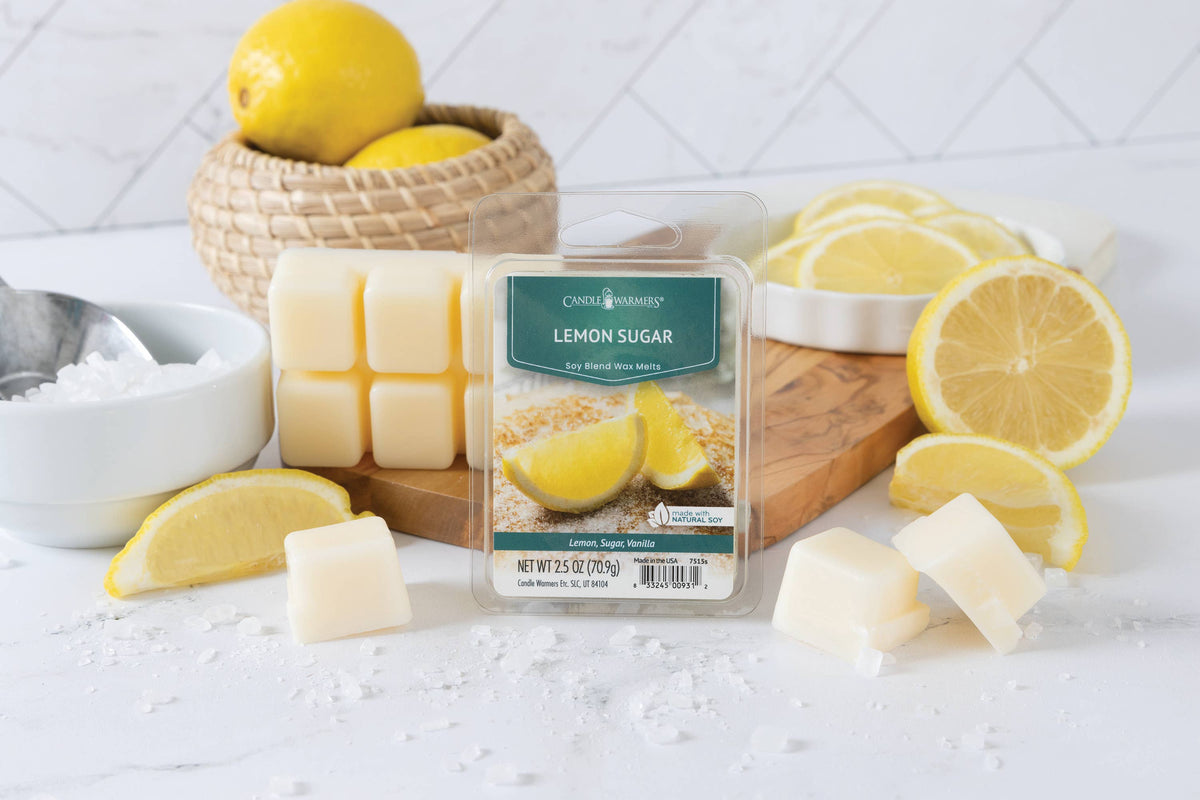 Lemon Sugar Wax Melt - 2.5 oz Soy Tart, photo 2 of 3