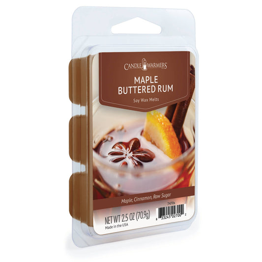Maple Buttered Rum Wax Melt - 2.5 oz Soy Tart