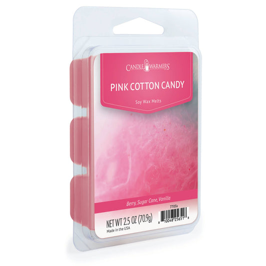 Pink Cotton Candy Wax Melt - 2.5 oz Soy Tart