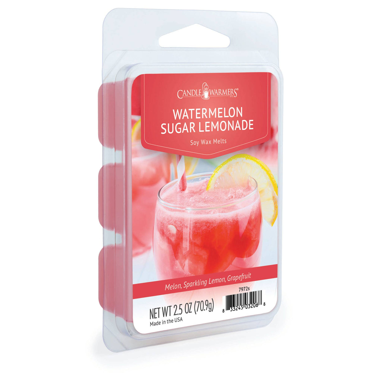 Watermelon Sugar Lemonade Wax Melt - 2.5 oz Soy Tart