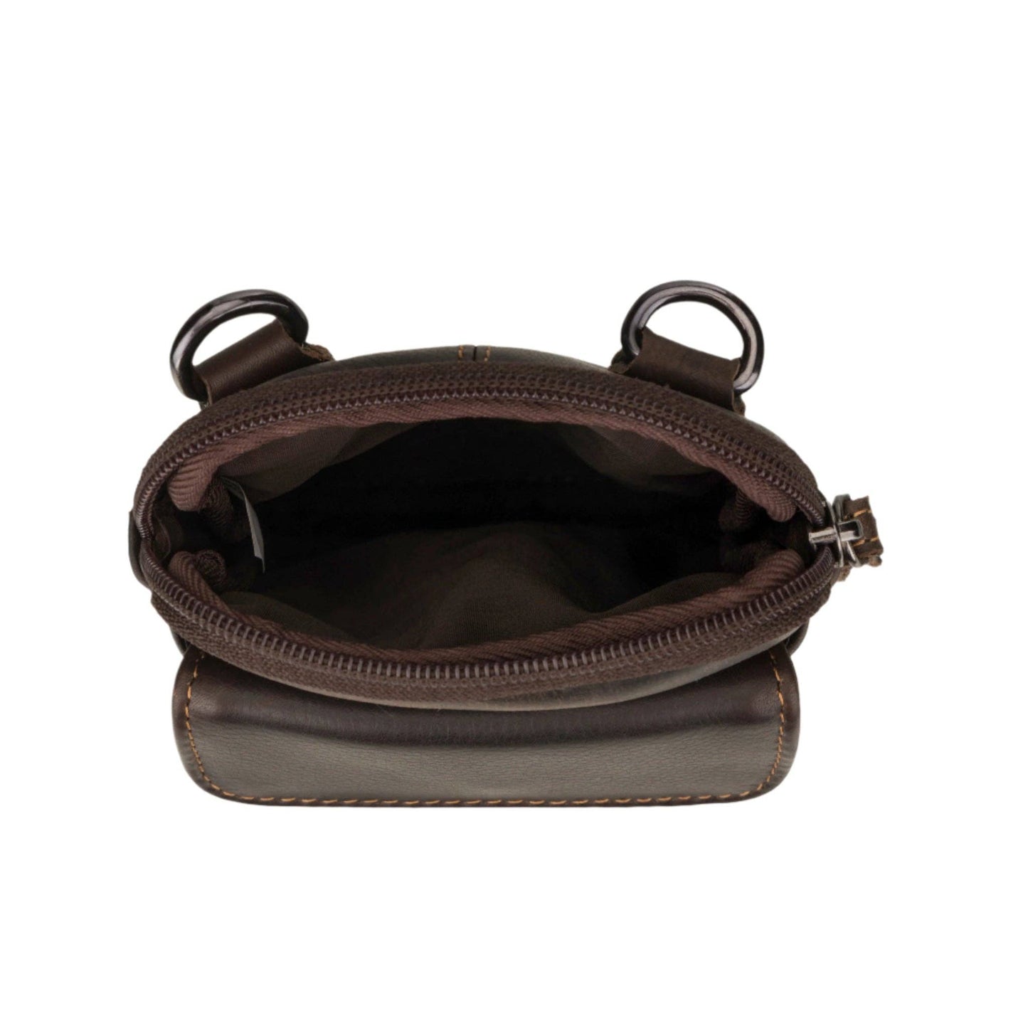 Freya Leather Sling Bag – Unisex – Brown