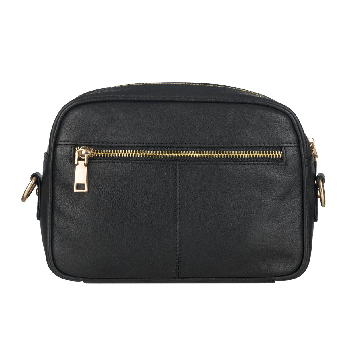 Evelyn Leather Crossbody Bag – Women – Black
