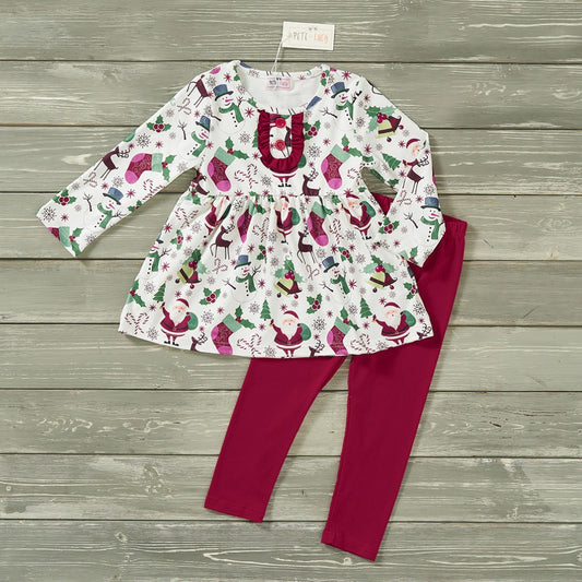 Christmas Family 2 Piece Set Size 4T