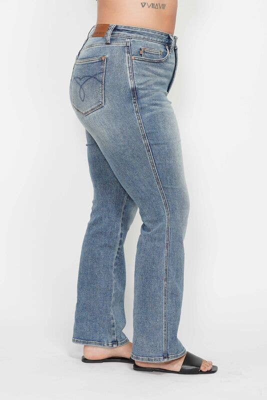PLUS Multi Inseam Tummy Control High Waisted Bootcut
