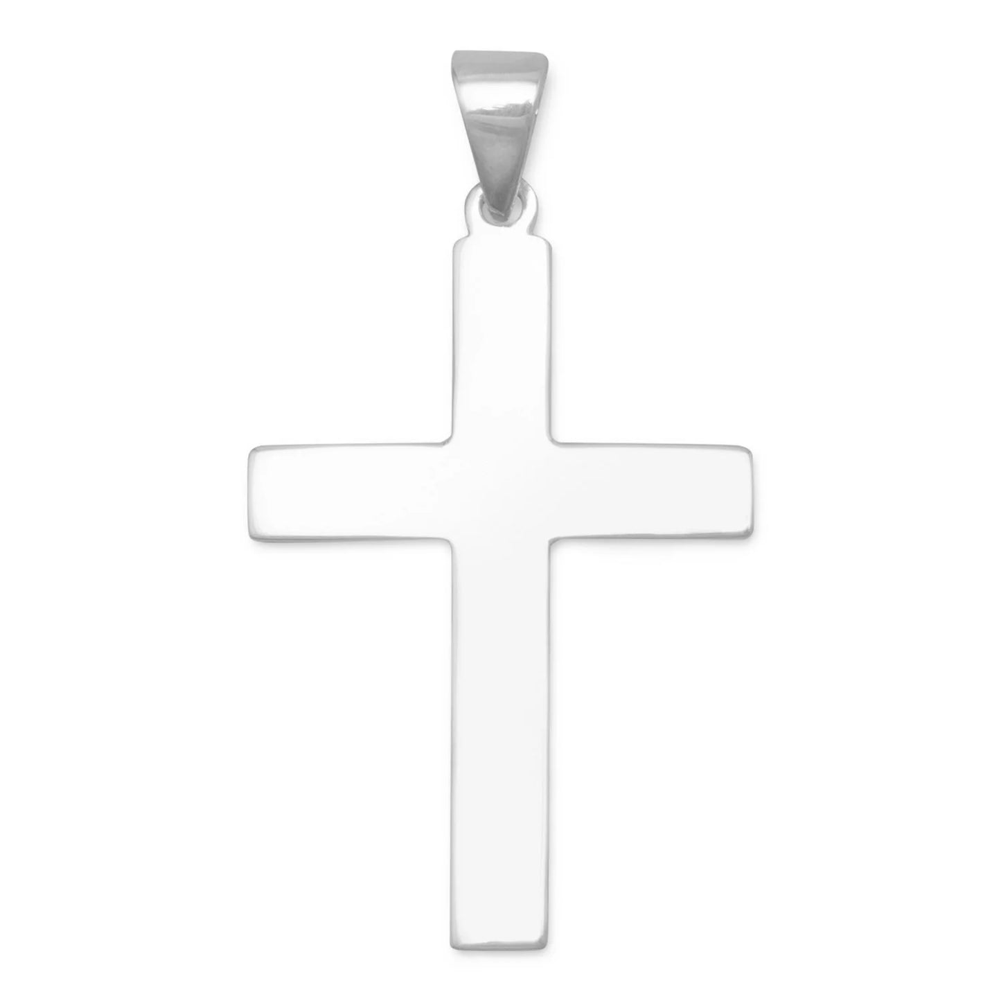 Polished Cross Pendent