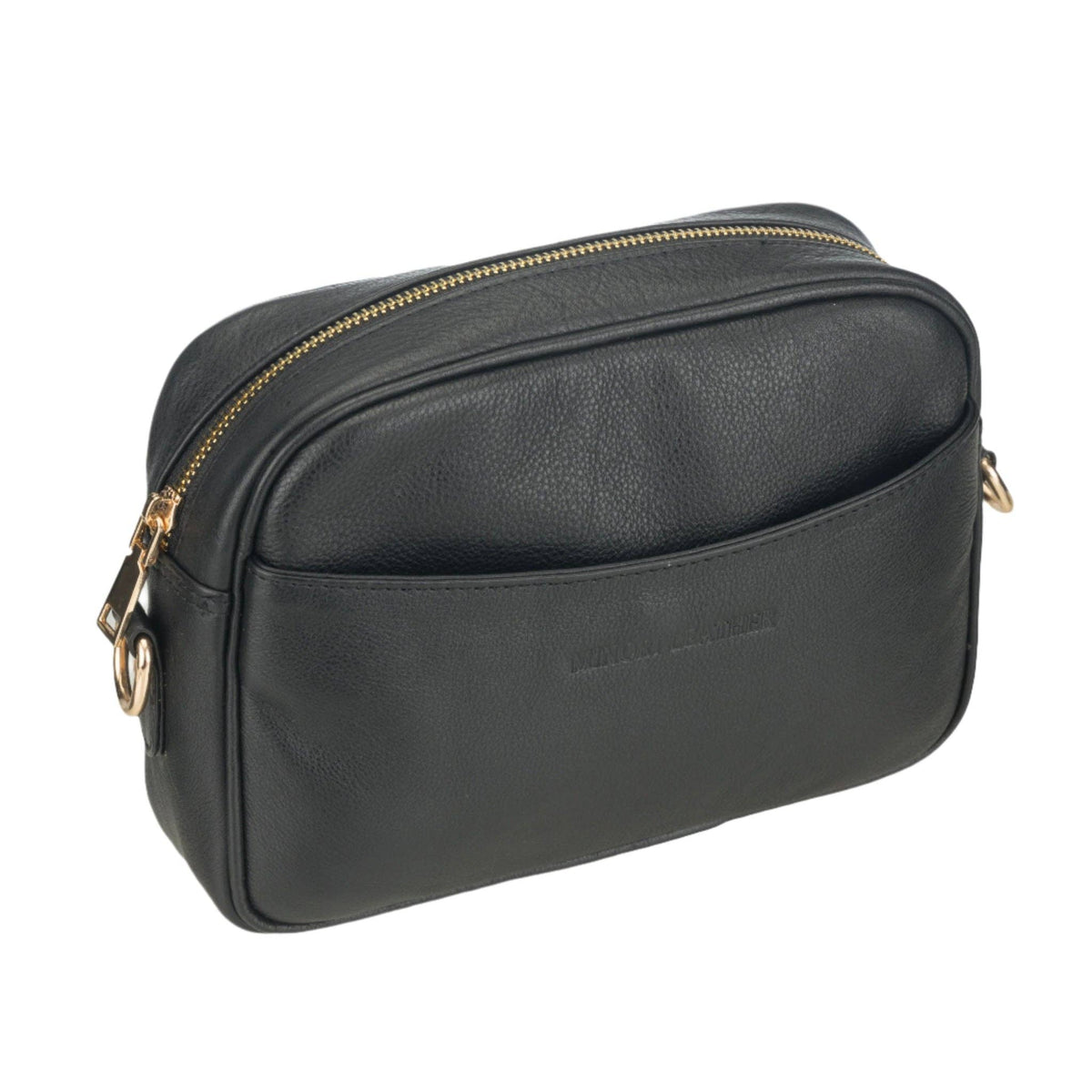 Evelyn Leather Crossbody Bag – Women – Black