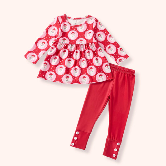Jolly St. Nick 2 Piece Set 4T