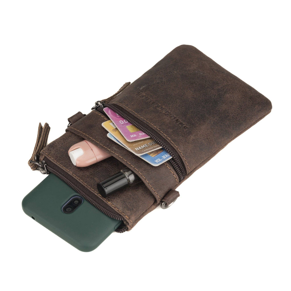 Ashford Leather Sling Bag – Unisex – Brown