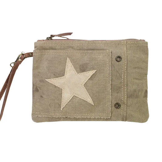 Star Clutch with Strap