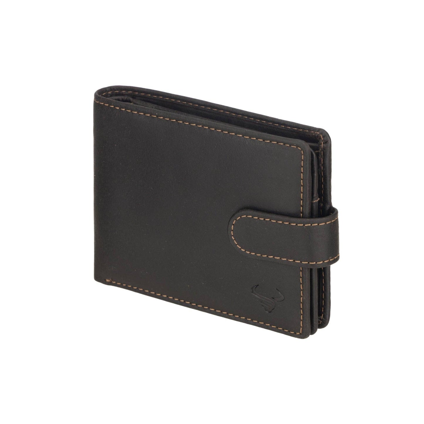 Phoenix Leather Clip Wallet – Men – Brown