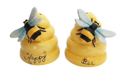 Happy Bee Salt & Pepper Set