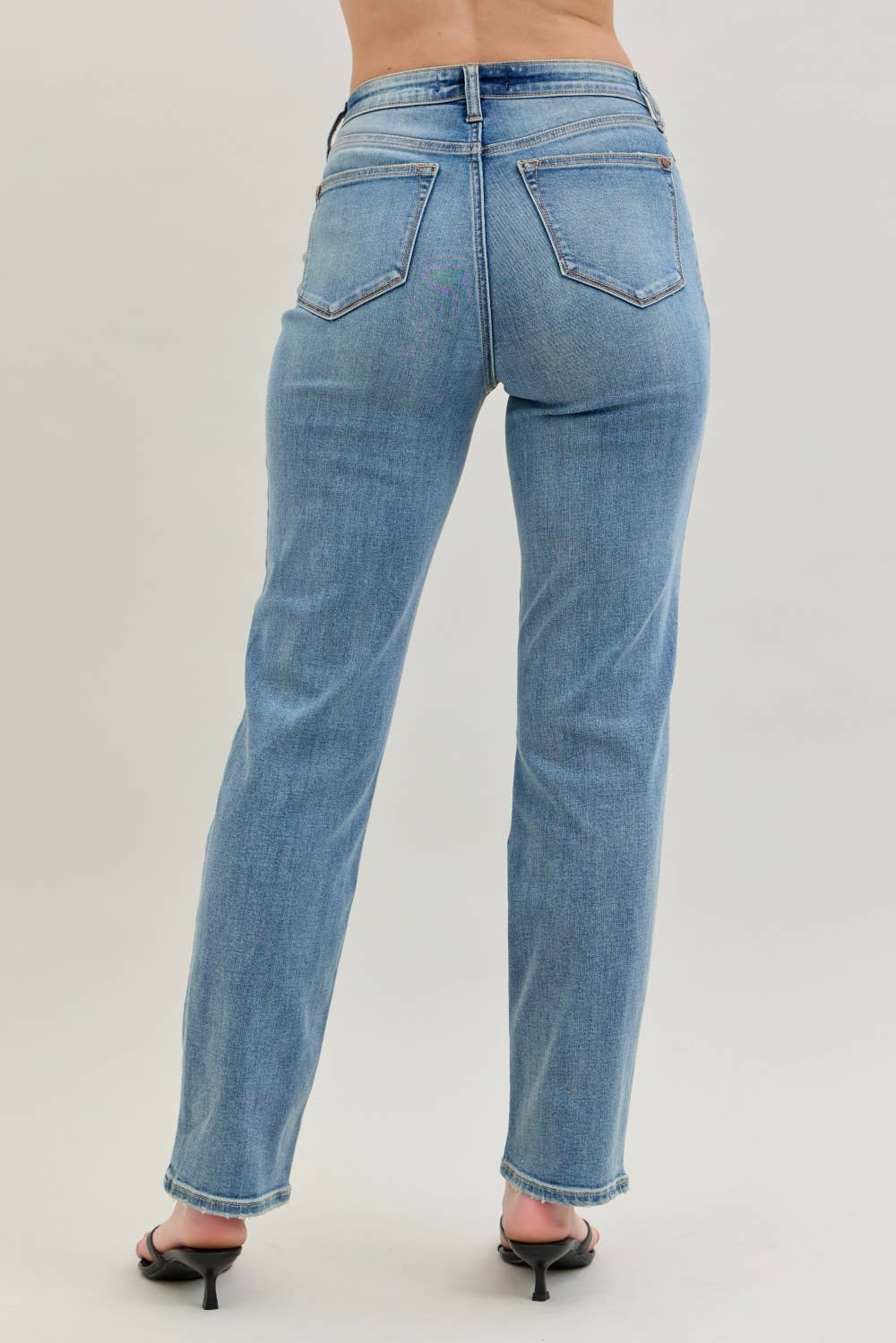 High Waist Straight Fit