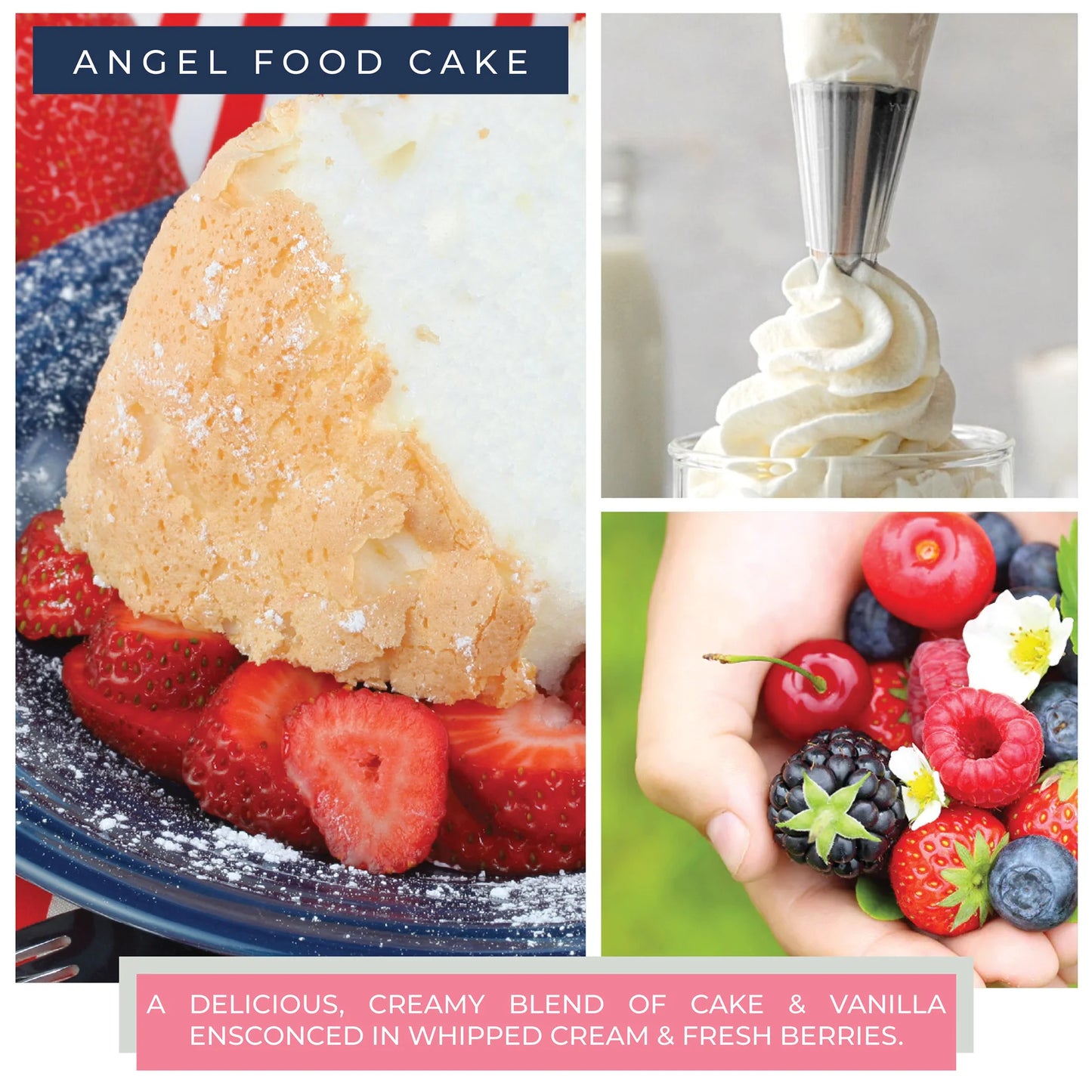 Angel Food Cake 34oz Candle