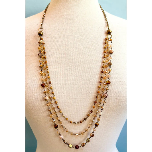 Bonnie Convertible Beaded Necklace