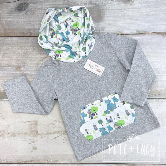 Brave Knights Boys Hoodie 6-6x