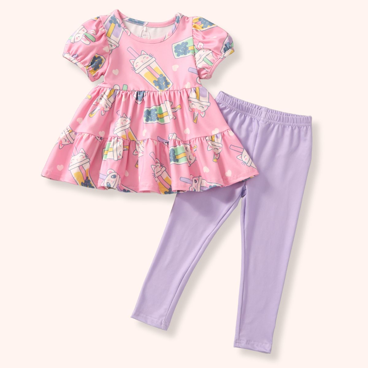 Bubble Tea 2 Piece Set size 5