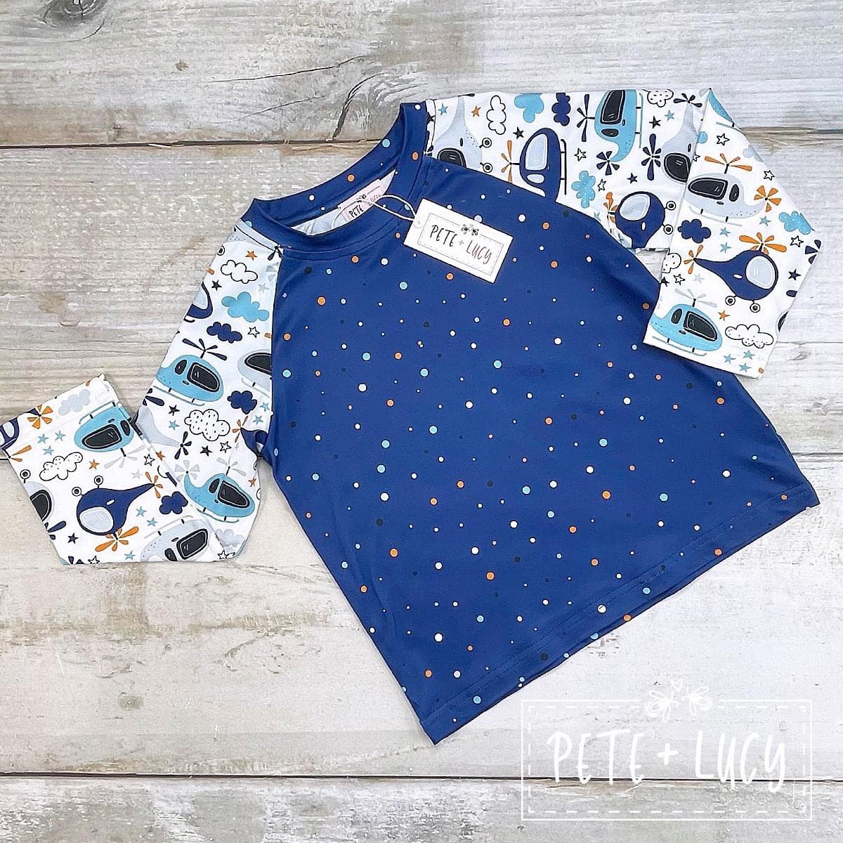 Copter Cutie Boys Shirt 3T