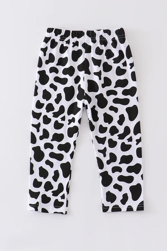 Cow Print Leggings Size 3T