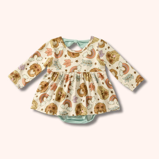 Howl-O-Ween Girl Infant Romper 18-24mos