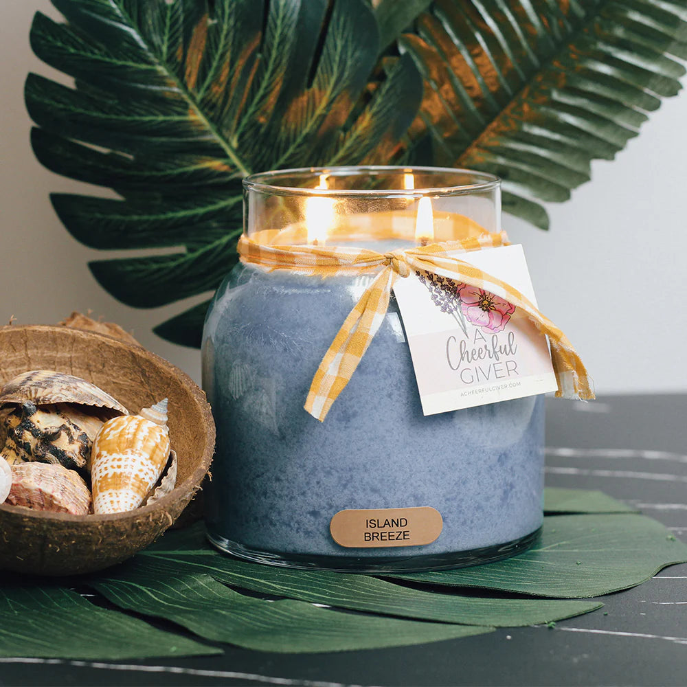 Island Breeze - 34 oz Papa Candle