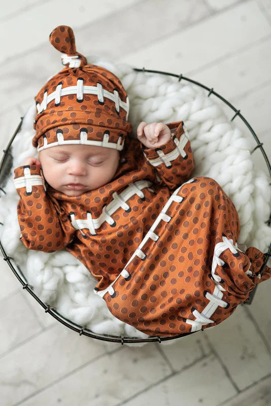 Infant Football Gown 0-3 mos